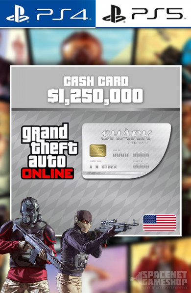 Grand Theft Auto V GTA 5 Online: Great White Shark Cash Card [US]
